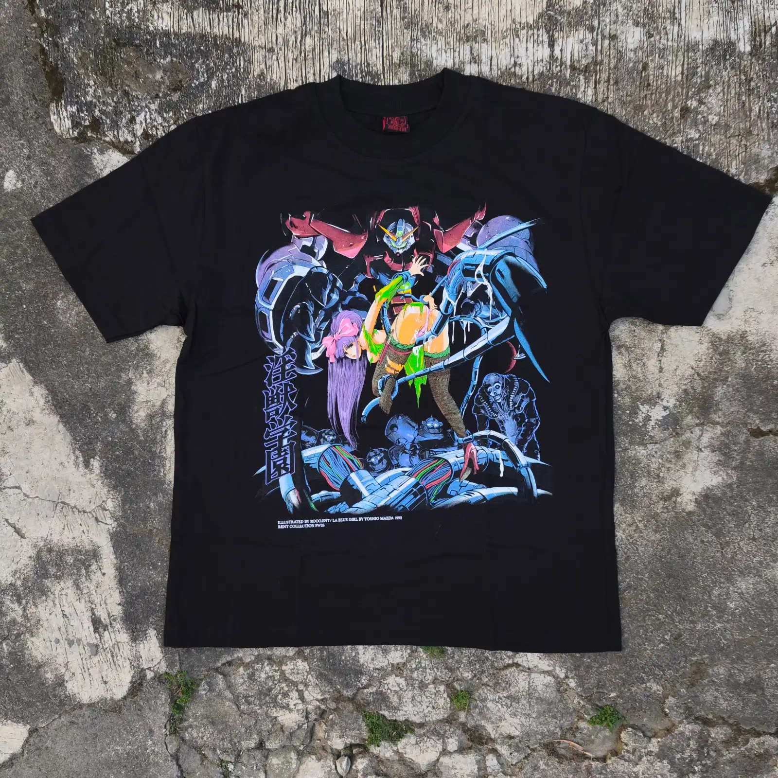 "LA BLUE GIRL" VS DEVIL GUNDAM